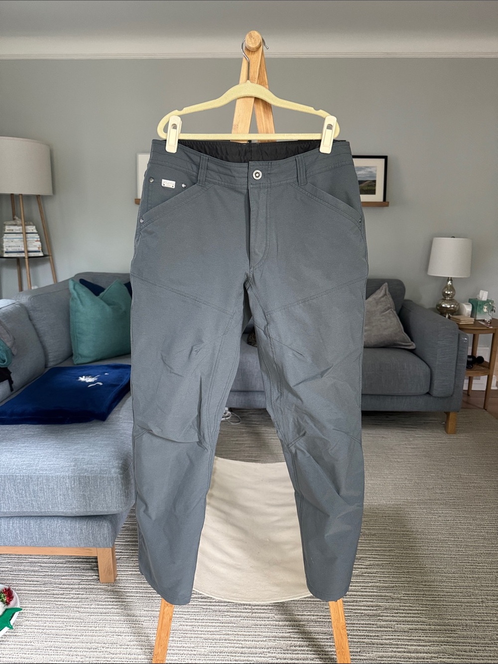 Kuhl Men's Slate Gray Technical Cargo Pants